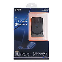 【アウトレット･訳あり・セール】Bluetooth光学式マウス（PCカードタイプ）＜SB122＞