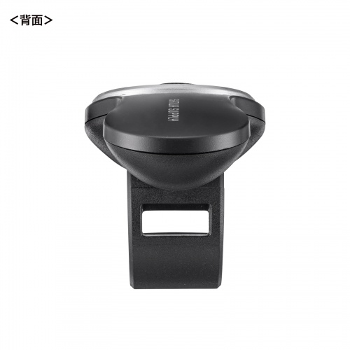 リングマウス（スティック搭載・Bluetooth接続・5ボタン・USB充電式・フィンガーマウス・マット・ブラック） MA-BTRING3BK サンワサプライ