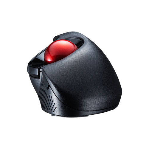 ワイヤレスマウス(Bluetooth・電池式・おすすめ・おしゃれ・人気・エルゴノミクス・トラックボール・マルチペアリング・静音・5ボタン・ブラック） MA-BTTB179BK サンワサプライ