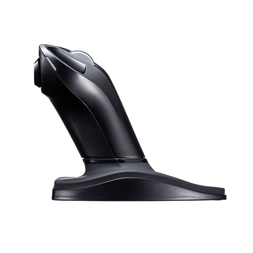 マウス（エルゴノミクス・Bluetooth 5.0・スティック型・大型・ブラック）