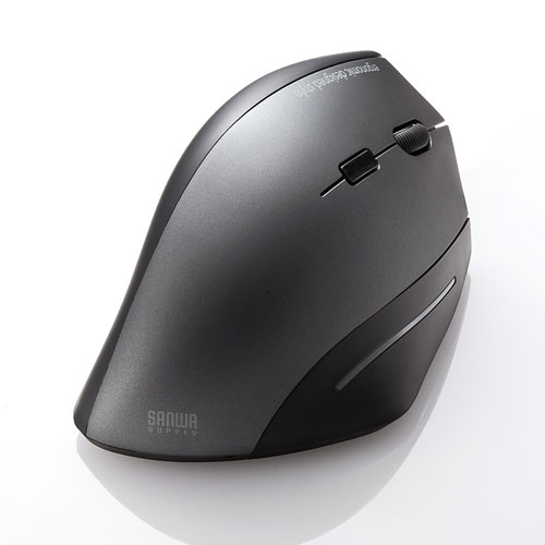 【アウトレット･訳あり・セール】ブルーLEDマウス（ワイヤレス・エルゴノミクス） MA-ERGW8 サンワサプライ