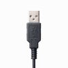 有線マウス（USB・小型・エルゴノミクス・静音・5ボタン・戻る/進むボタン搭載・Win/Mac対応・DPI切替・ブルーLED・FREEROシリーズ・ブラック）