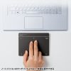 タッチパッド（Bluetooth・振動機能・USB・トラックパッド・ワイヤレス・薄型・高精度・スクリーンキーボード・ジェスチャー機能・Windows専用・7インチ・Lサイズ・ガンメタ）