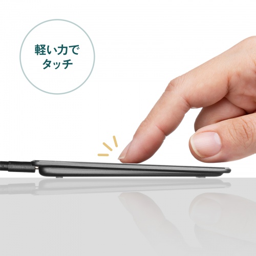 タッチパッド（有線・振動機能・USB・トラックパッド・薄型・高精度・スクリーンキーボード・ジェスチャー機能・Windows専用・6インチ・Mサイズ・ガンメタ）