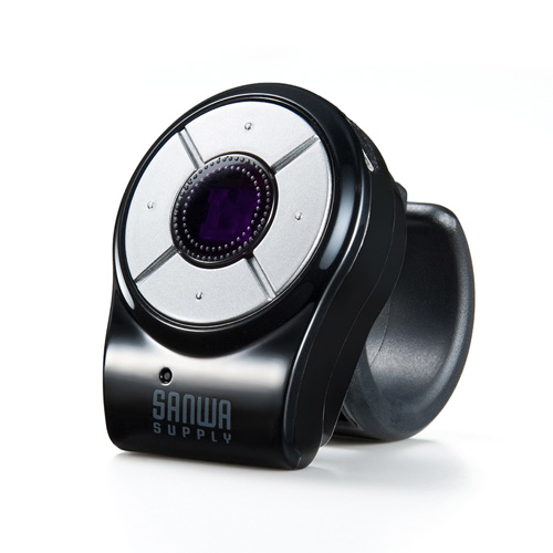 リングマウス（指輪マウス・5ボタン・ボタン割り付け・プレゼンテーション・カウント切替・充電式）