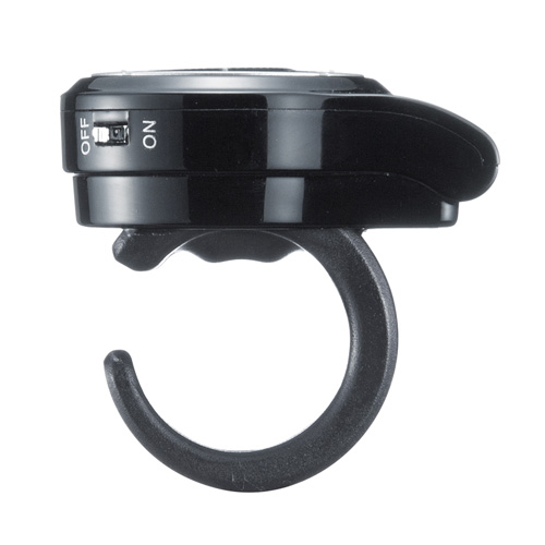 リングマウス（指輪マウス・5ボタン・ボタン割り付け・プレゼンテーション・カウント切替・充電式）