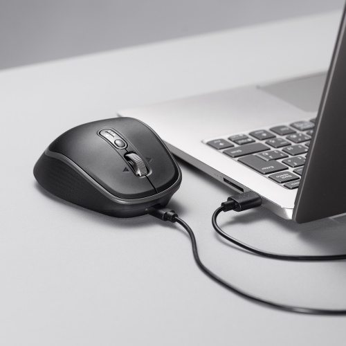 ワイヤレスマウス（高速スクロール・サイド / チルトホイール・Bluetooth・無線・静音・6ボタン・マルチペアリング・カウント切り替え・左右スクロール・割り当て設定・戻る・進む）