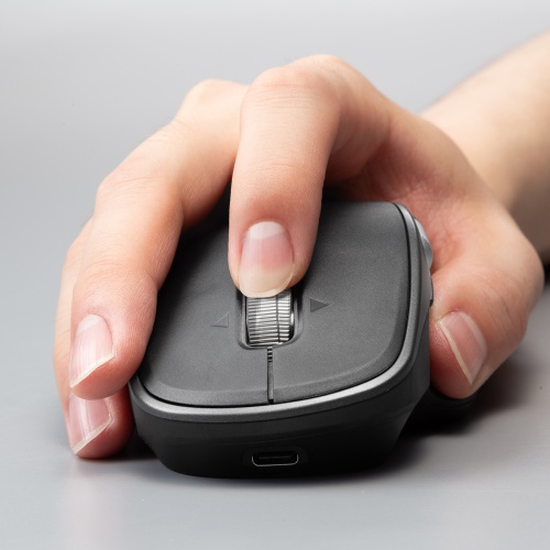 ワイヤレスマウス（高速スクロール・サイド / チルトホイール・Bluetooth・無線・静音・6ボタン・マルチペアリング・カウント切り替え・左右スクロール・割り当て設定・戻る・進む）