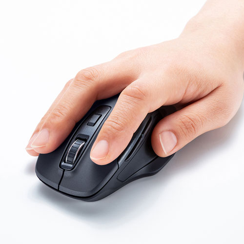 静音ワイヤレスマウス｜USB/タイプC両対応・レシーバー・電池式