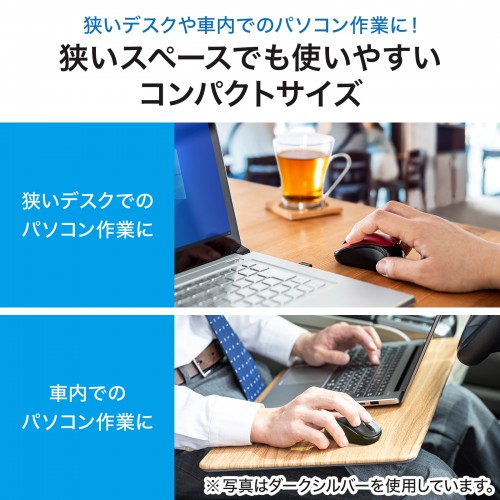 静音ワイヤレスマウス（ブルーLED・超小型・超軽量・無線・2.4Ｇ・3ボタン・電池式・左右対称・レッド）