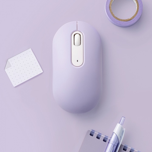 ワイヤレスマウス（無線・2.4GHz・ブルーLED・静音・薄型小型