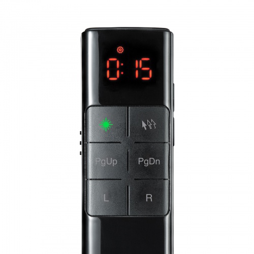 レーザーポインター（緑・グリーンレーザー・プレゼンテーション・マウス操作対応・タイマー機能付き）