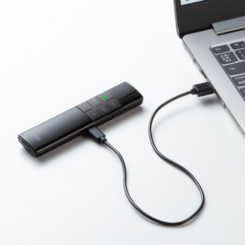 レーザーポインター（緑・グリーンレーザー・プレゼンテーション・マウス操作対応・タイマー機能付き）