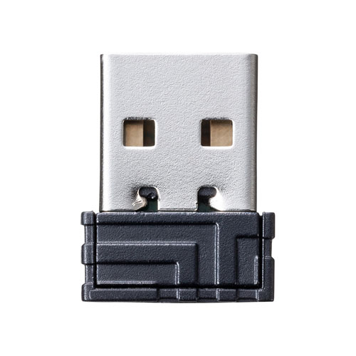 静音ワイヤレストラックボールマウス（無線・2.4G・光学センサー・3ボタン・DPI切替・電池式・ブラック・サンワサプライ)