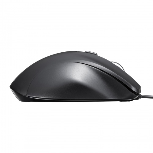 マウス（有線・ブルーLED・中型・5ボタン・ブラック） MA-YB518BK サンワサプライ