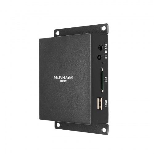メディアプレーヤー（VESAマウント対応・フルHD・デジタルサイネージ・自動再生・タイマー機能付き・HDMI・RCA・SDカード・USBメモリ・オートプレイ・動画・画像）