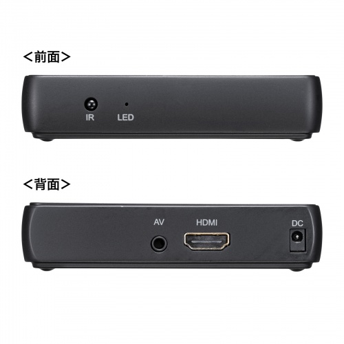サンワサプライ　メディアプレーヤー　MED-PL1 MED-PL1【メディアプレーヤー】テレビと接続して、パソコン不要