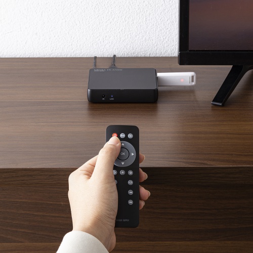 メディアプレーヤー（4K対応・USBメモリ・microSD・動画・音楽・画像） MED-PL4K101 サンワサプライ