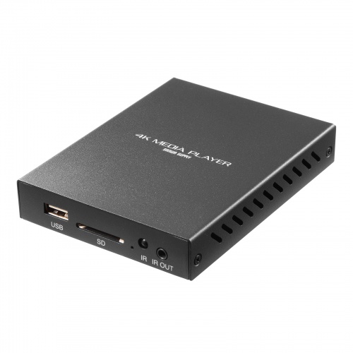 メディアプレーヤー（4K対応・デジタルサイネージ・自動再生・タイマー機能付き・HDMI・RCA・SDカード・USBメモリ・オートプレイ・動画・画像）