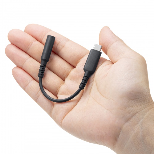 Type-Cオーディオ変換アダプタ（Type-C-3.5mmステレオミニプラグ・4極ミニプラグ・簡易パッケージ版）