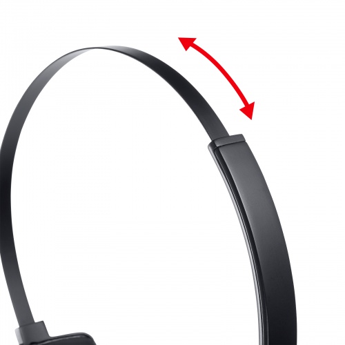 Bluetoothヘッドセット（片耳タイプ・単一指向性・USB充電・連続通話20時間・音量調節・ミュート・充電クレードル付き） MM-BTMH67BK サンワサプライ