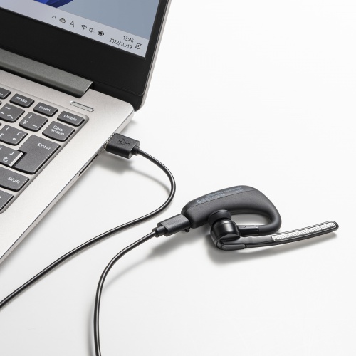 Bluetoothヘッドセット（デュアルマイク・ノイズキャンセル搭載