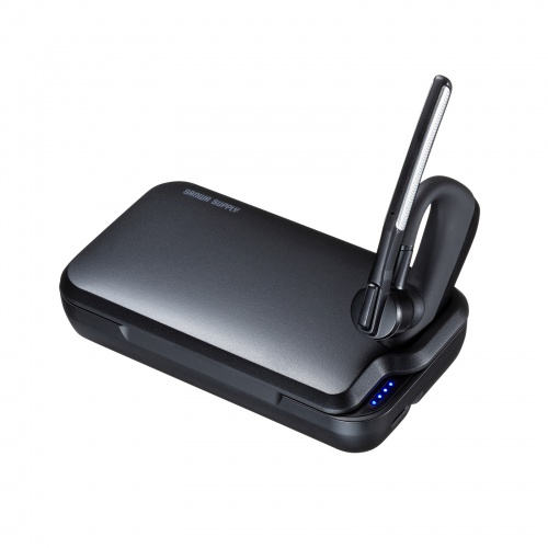 Bluetoothヘッドセット 片耳 充電ケース 充電スタンド デュアルマイクノイズキャンセル USB-C充電 左右耳対応 マルチポイント