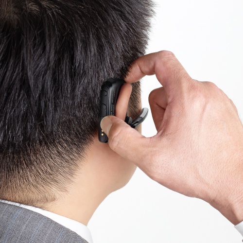 Bluetoothヘッドセット 片耳 充電ケース 充電スタンド デュアルマイクノイズキャンセル USB-C充電 左右耳対応 マルチポイント