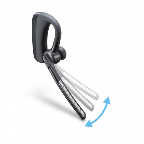 Bluetoothヘッドセット 片耳 充電ケース 充電スタンド デュアルマイクノイズキャンセル USB-C充電 左右耳対応 マルチポイント