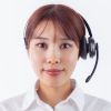 Bluetoothヘッドセット（片耳・単一指向性・Windows・Mac・軽量・無線・USB-C充電・両耳対応・マルチペアリング・大型イヤーパッド・ブラック）