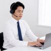 Bluetoothヘッドセット（片耳・充電クレードル付き・単一指向性・Windows・Mac・軽量・2.4G・無線・両耳対応・マルチペアリング・大型イヤーパッド・ブラック）