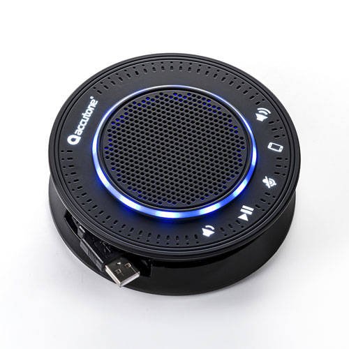 会議スピーカーフォン（Bluetooth・USB接続対応・Skype・Zoom）