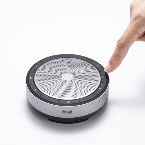 スピーカーフォン｜Bluetooth・USB・会議・全指向性マイク対応