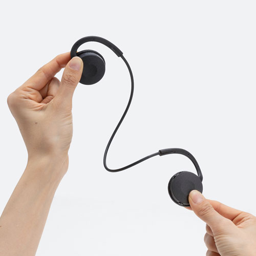 Bluetoothヘッドセット（両耳・ヘッドバンドタイプ・外付けマイク付き） MM-BTSH63BK サンワサプライ
