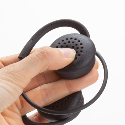 Bluetoothヘッドセット（両耳・ヘッドバンドタイプ・外付けマイク付き） MM-BTSH63BK サンワサプライ