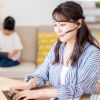Bluetoothヘッドセット（オープンイヤー・有線対応・両耳・収納ポーチ付・単一指向性マイク・ENCノイズキャンセル・U0SB-C充電・無線）