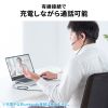Bluetoothヘッドセット（オープンイヤー・有線対応・両耳・収納ポーチ付・単一指向性マイク・ENCノイズキャンセル・U0SB-C充電・無線）