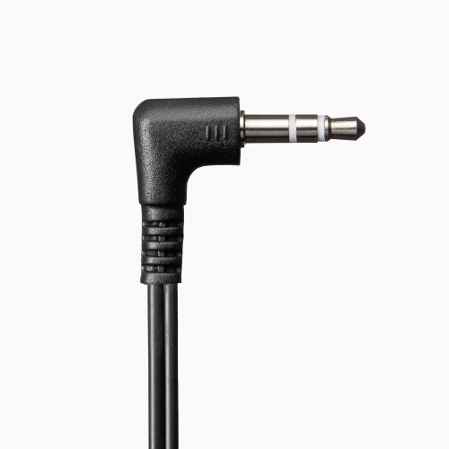 ステレオイヤホン（カナル型・3.5mmイヤホンジャック・ケーブル長1.2m・ブラック）