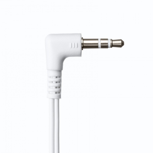 ステレオイヤホン（カナル型・3.5mmイヤホンジャック・ケーブル長1.2m・ホワイト）