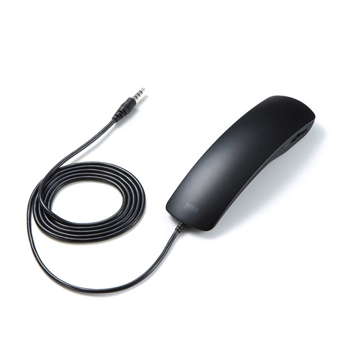 ヘッドセット(4極・受話器・スカイプ・タブレット・PC・ブラック) MM