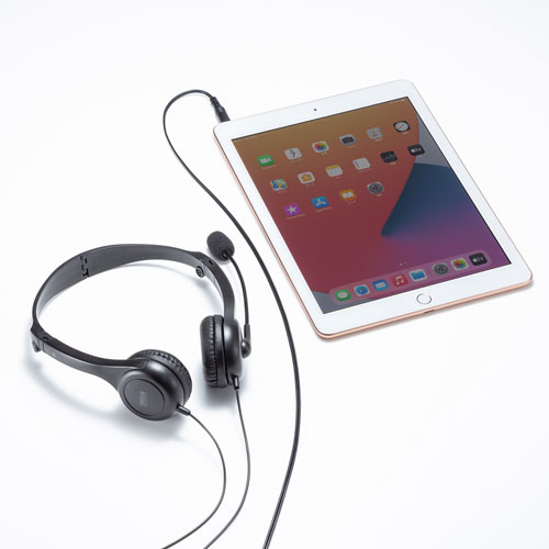 折り畳み式4極対応ヘッドセット