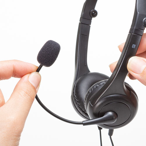 折り畳み式4極対応ヘッドセット