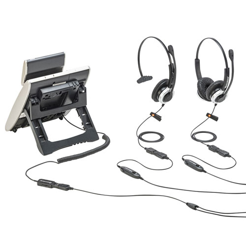 訳あり 新品】ヘッドセット分配ケーブル（電話機用・MM-HSRJ