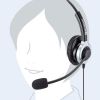 電話ヘッドセット（片耳タイプ・ハンズフリー・コールセンター）