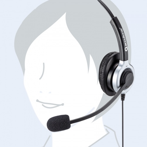 電話ヘッドセット（片耳タイプ・ハンズフリー・コールセンター）