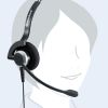 電話用ヘッドセット（片耳タイプ・ハンズフリー・コールセンター）
