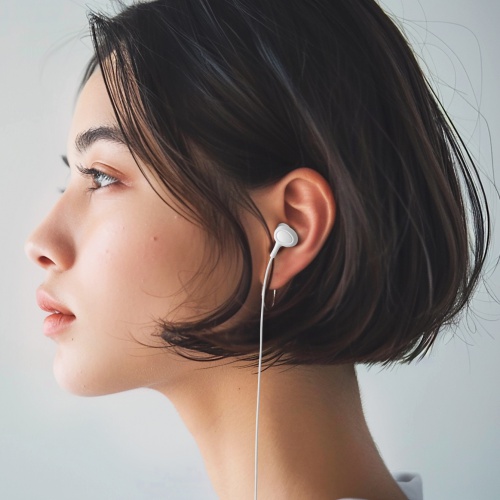 USB Type-Cイヤホンマイク（カナル型・マイク付きリモコン・スマホ・タブレット・ゲーム機・パソコン・ケーブル長約1.2m・ホワイト）