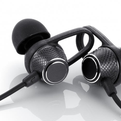 USB Type-Cイヤホンマイク（カナル型・マイク付きリモコン・アルミ製・スマホ・タブレット・ゲーム機・パソコン・ケーブル長約1.2m・ブラック）