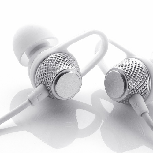 USB Type-Cイヤホンマイク（カナル型・マイク付きリモコン・アルミ製・スマホ・タブレット・ゲーム機・パソコン・ケーブル長約1.2m・ホワイト）