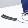 USBハンドセット（USB受話器・音量調節可能・Zoom・Microsoft Teams・Google Meet・Windows・Mac・軽量・ケーブル1.8ｍ・無（全）指向性）